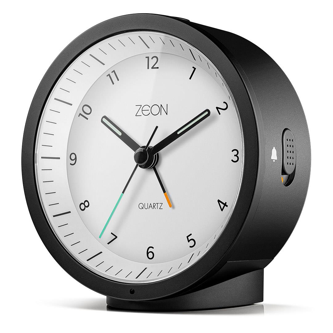 Zeon Round Analogue Alarm Clock Zeon Ltd